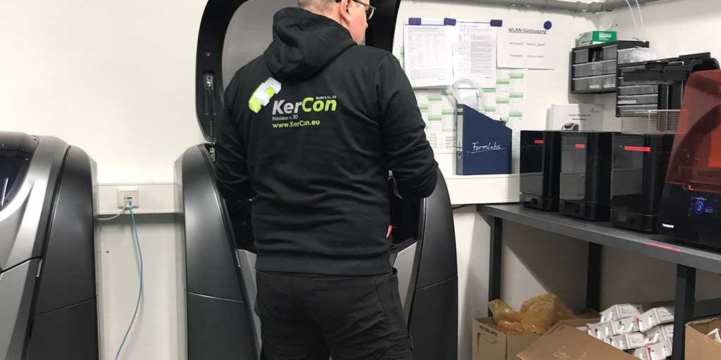 Bedruckte Jacke von KerCon by MW Textildruck-Fabrik