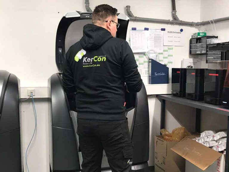 Bedruckte Jacke von KerCon by MW Textildruck-Fabrik