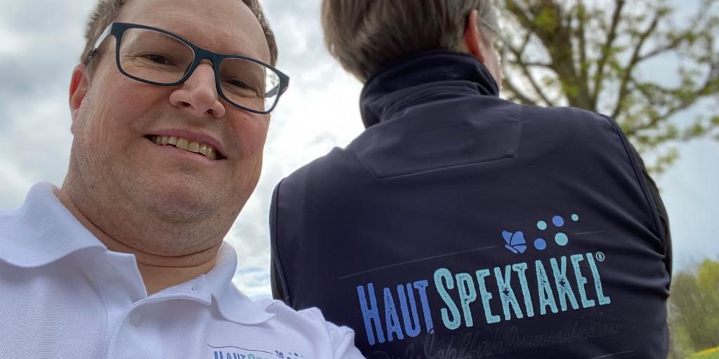 Teambekleidung Hautspektakel bedruckt von MW Textildruck
