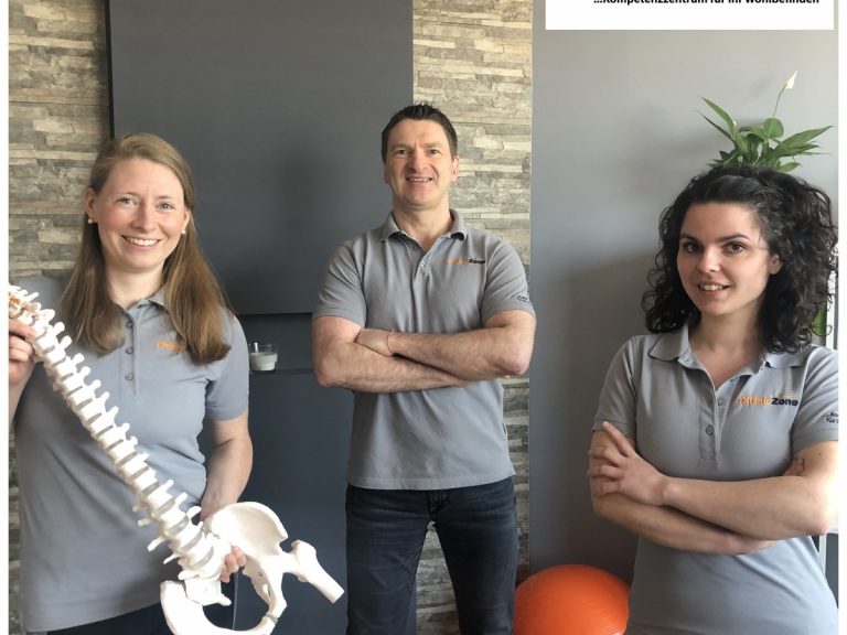 Teamshirts von PhysioZone bedruckt von MW Textildruck