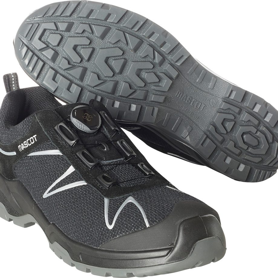 Arbeitsschuhe von Mascot Schwarz Grau