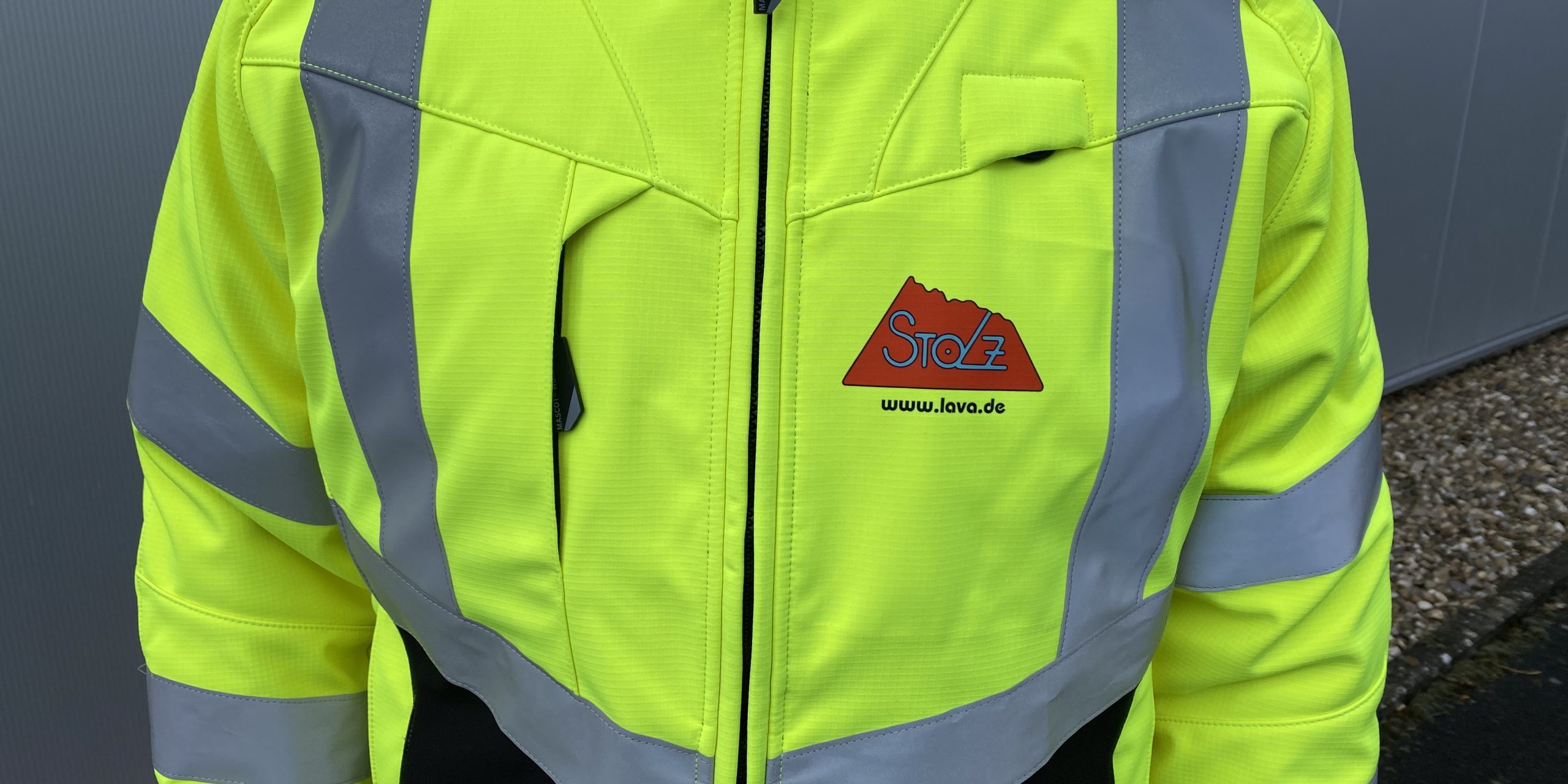 Textilveredelung Schutzkleidung Lava Stolz | MW Textildruck-Fabrik