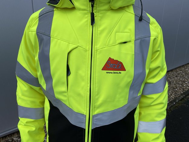Textilveredelung Schutzkleidung Lava Stolz | MW Textildruck-Fabrik
