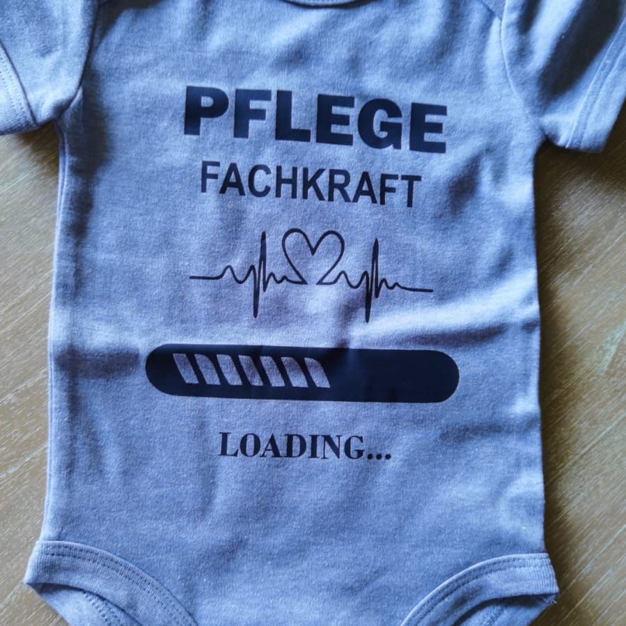 Body bedruckt blau MW Textildruck